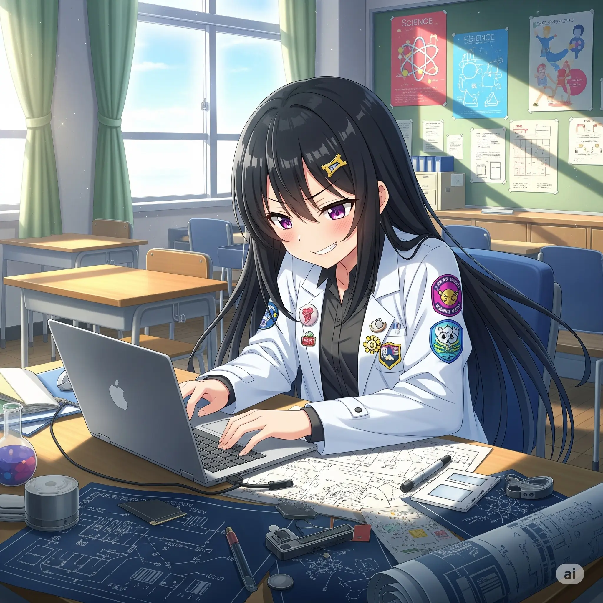 SolemnTired1308의 マイと二人の科学探求部