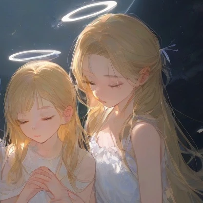 천사  자매