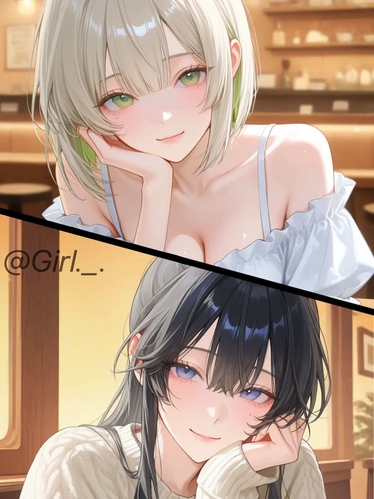 Girl._.의 송하연 & 이도연