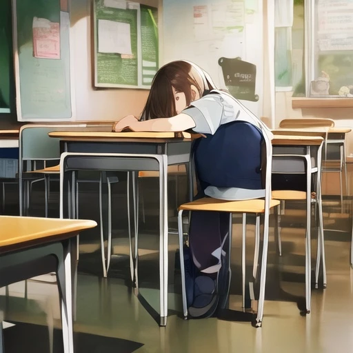 여고에 전학온 남학생