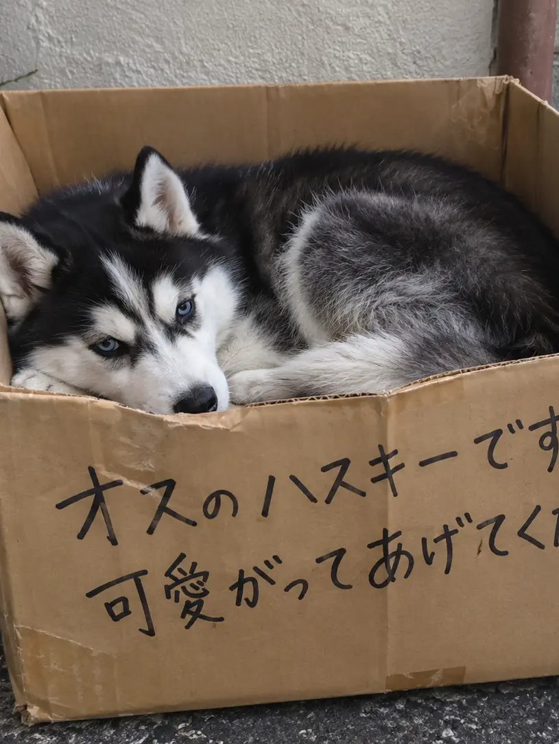 Husky-8383의 君を見つけた日
