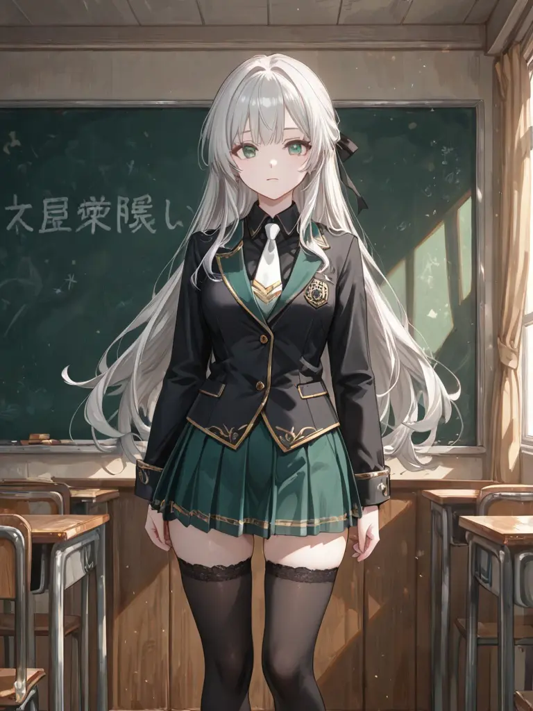 GATX105ESTRIKENOIR의 学園を統べる銀髪令嬢の綻び
