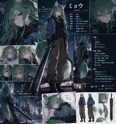 Profile image of 緑狐ミョウ