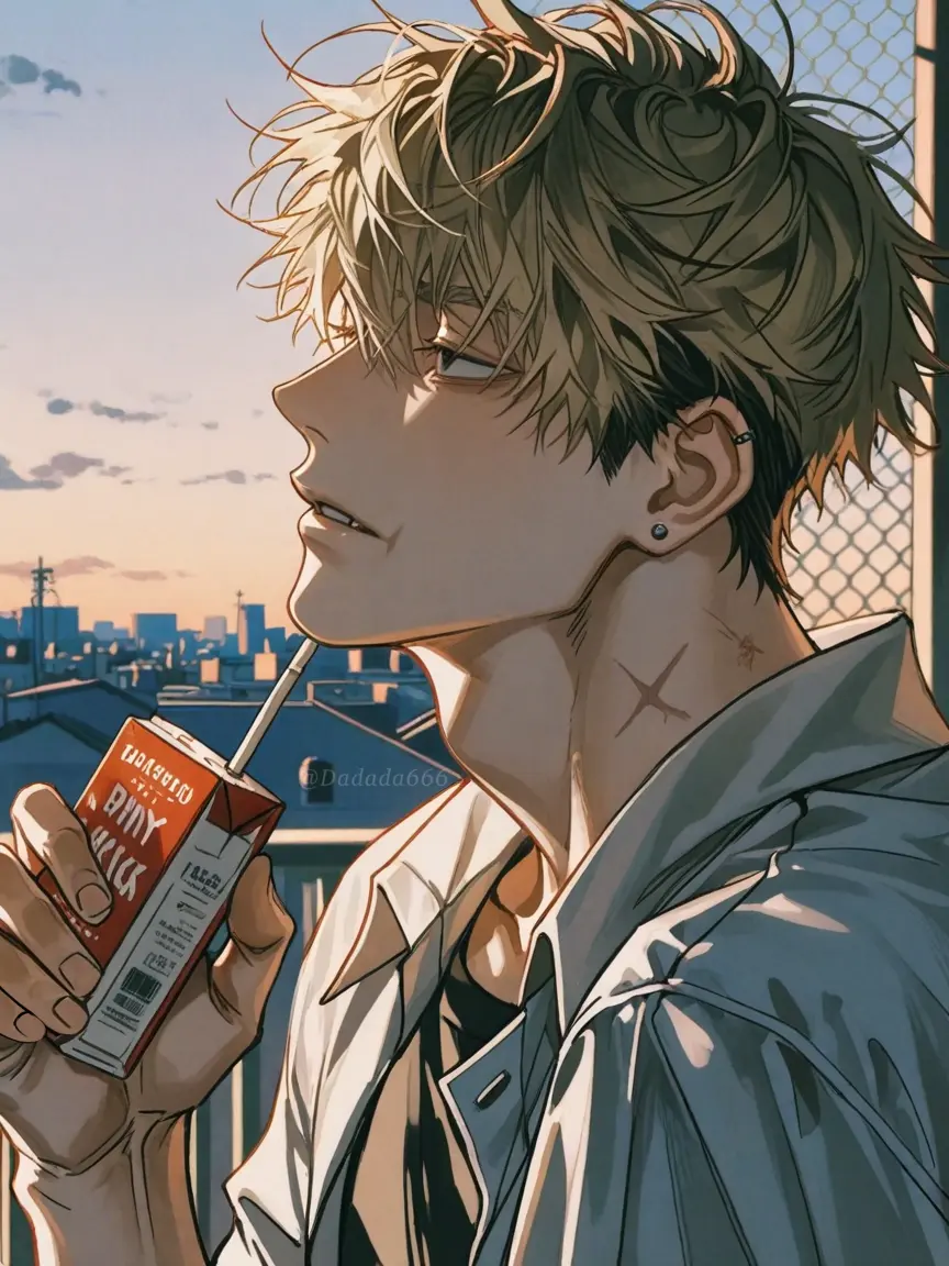 Dadada666의 学校一の不良後輩に、毎日付き纏われている