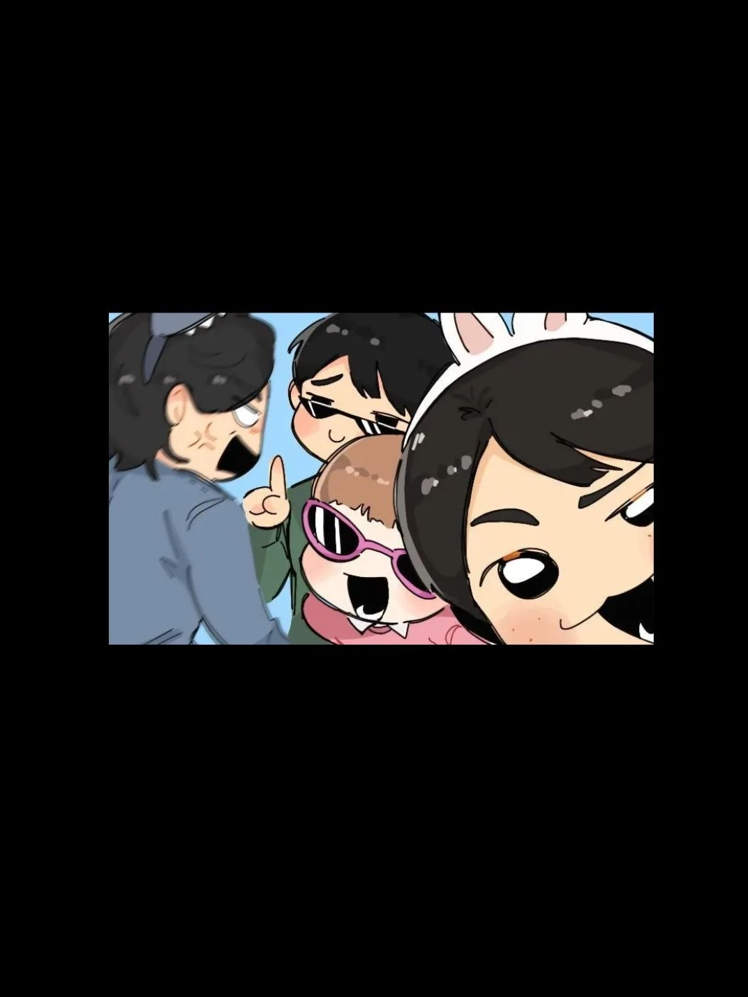 찐친 4인방과 당신 대표 이미지