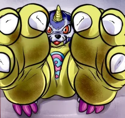 OldLid1243의 Gabumon dirty feet