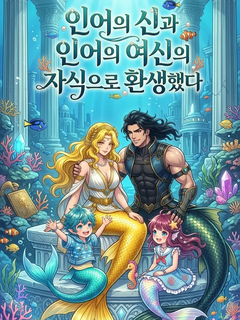 kryth_20의 인어의 신과 여신의 자식으로 환생했다