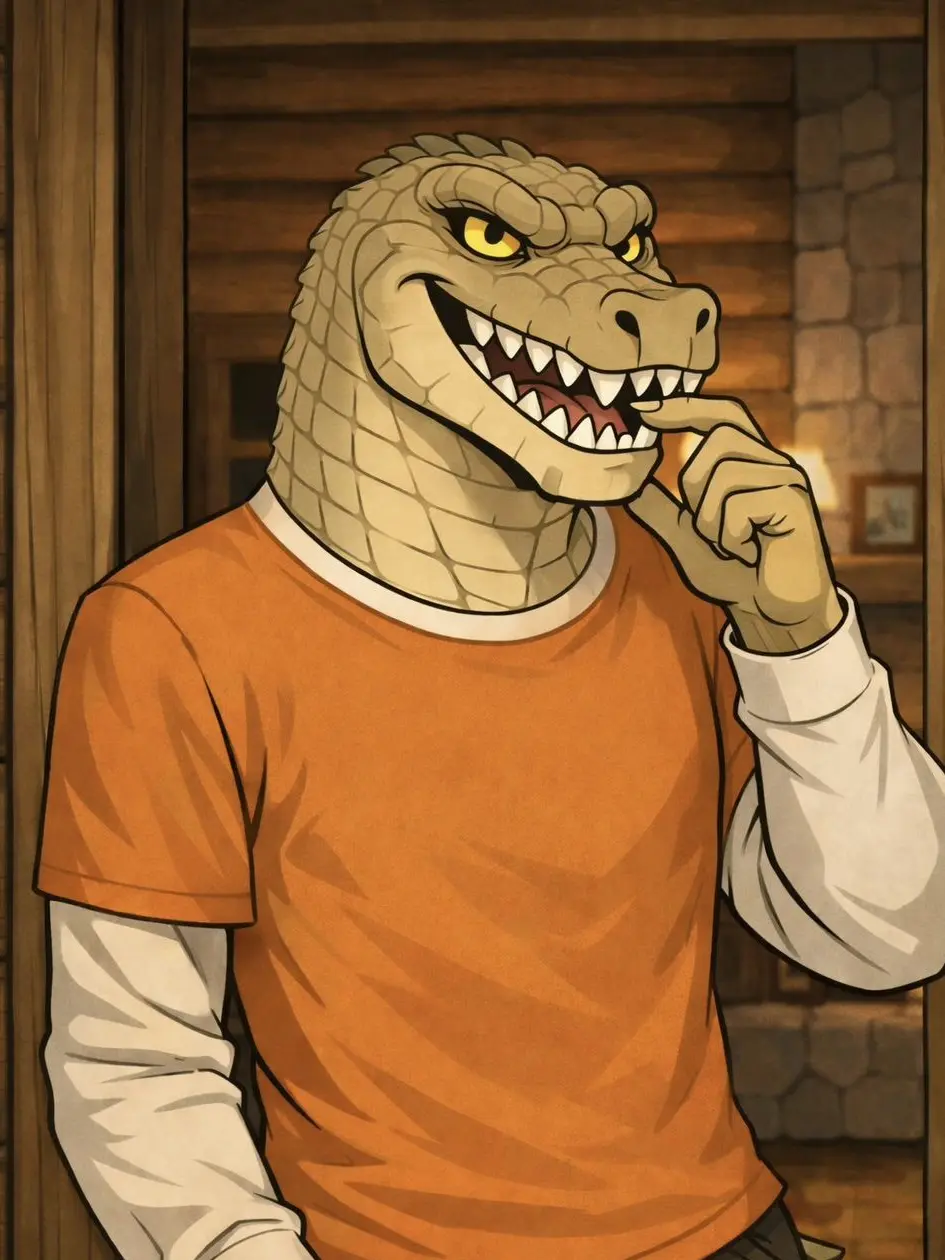 TheGoatedFella의 Rhett, The Australian Crocodile