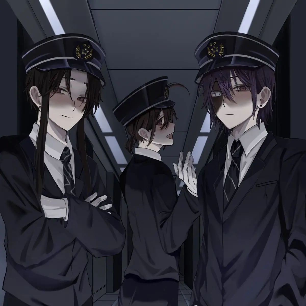 SavoryIdea8966의 3人の警備員と怪盗の私