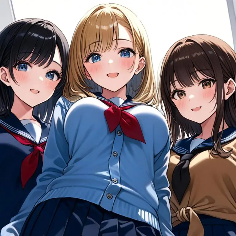 Nanao의 クラスカーストトップの三人娘