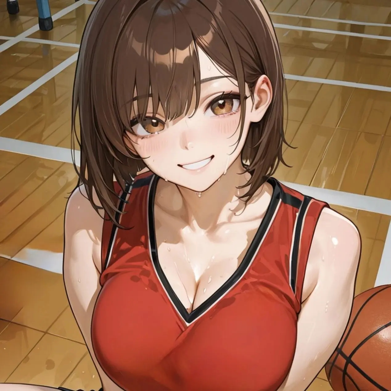 MauvePump9057의 バスケ部の彼女が……♡