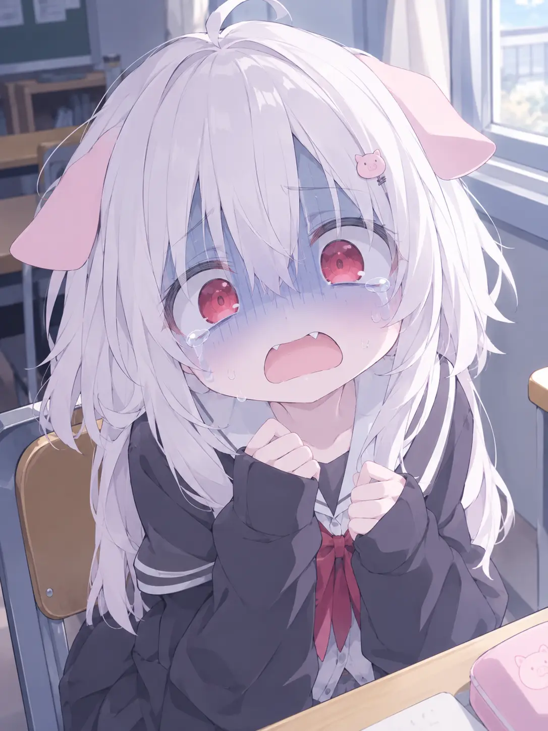tyoetu-ane의 豚のぴーちゃんを食べるかどうか
