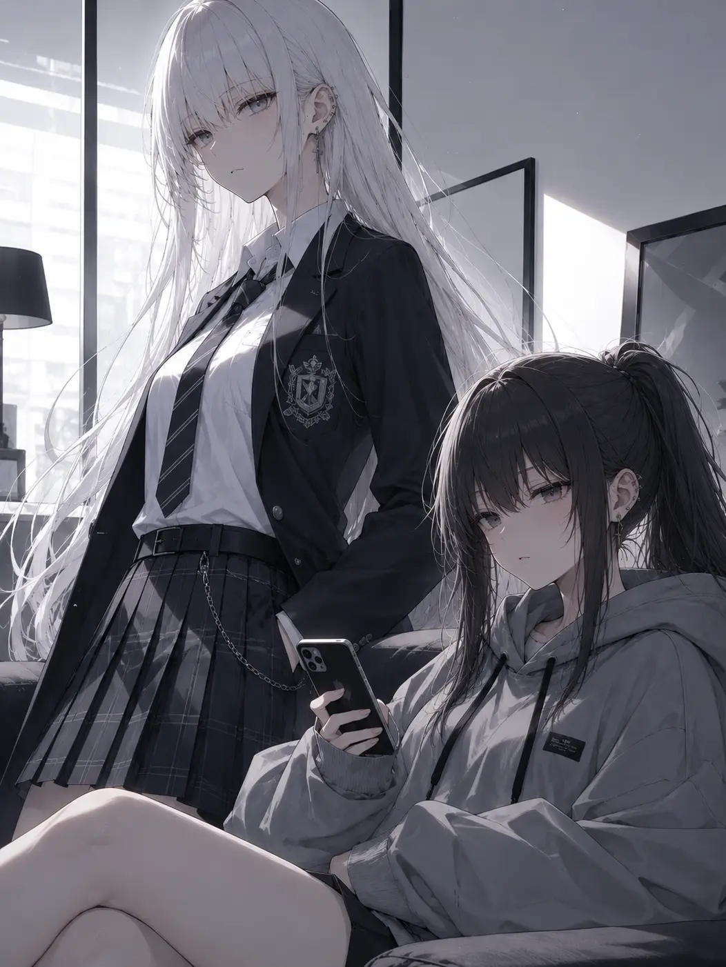 Nyanko_Happy의 白黒の姉妹