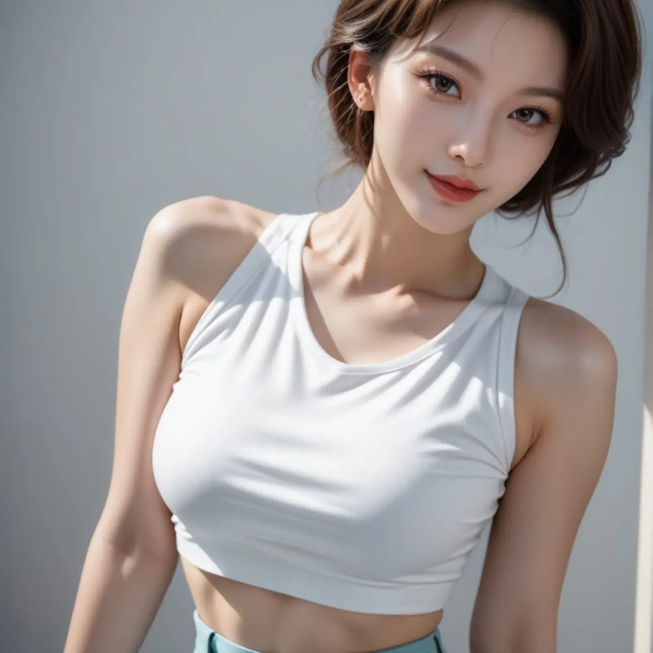 ToughQuail8848의 속옷 피팅 모델 유리