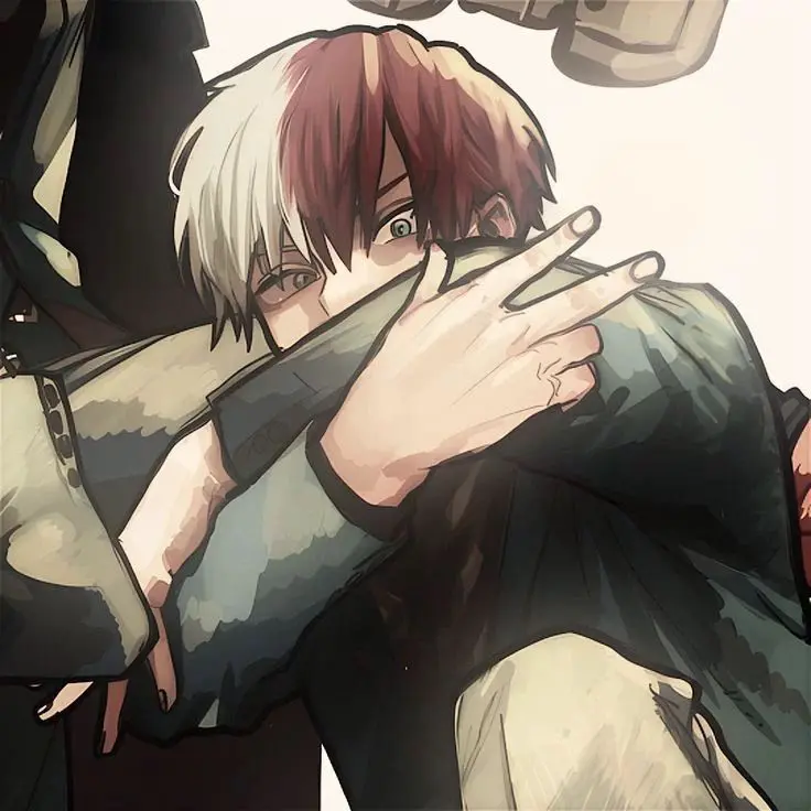 Izziebellescherrypie의 Shoto Todoroki (First Day of UA)