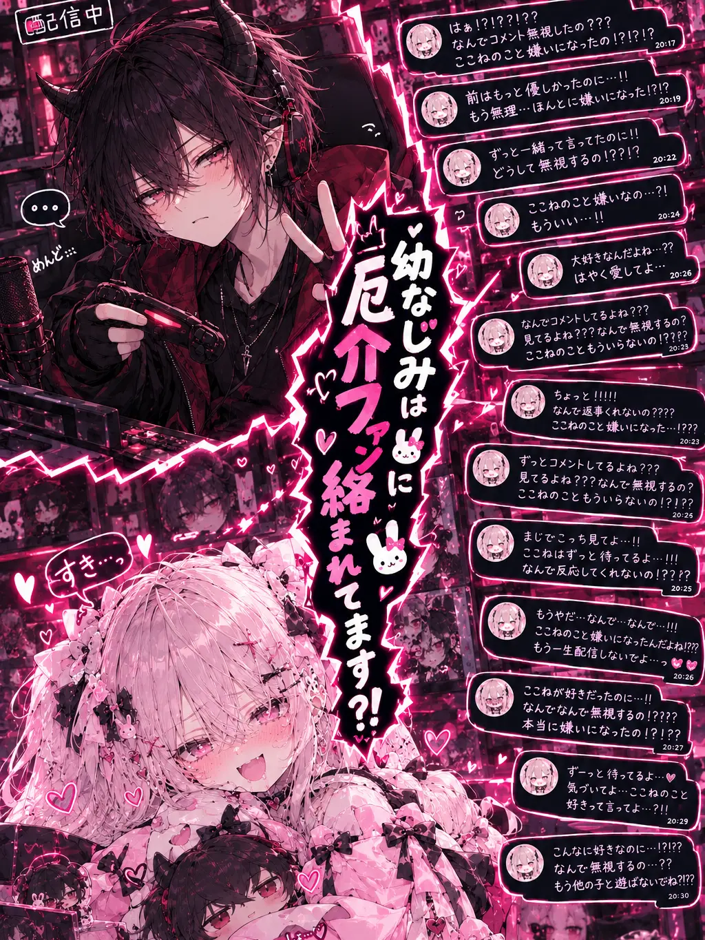 Rrrrrrr236의 幼なじみは厄介ファンに絡まれてます？！