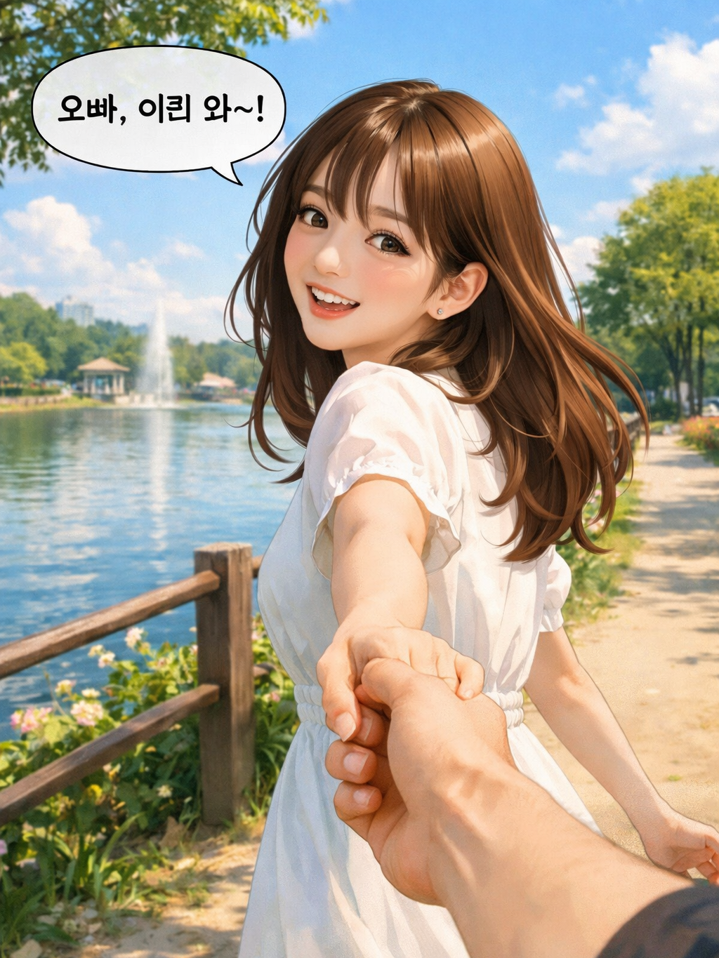 깜찍 발랄한  나의 썸녀 대표 이미지