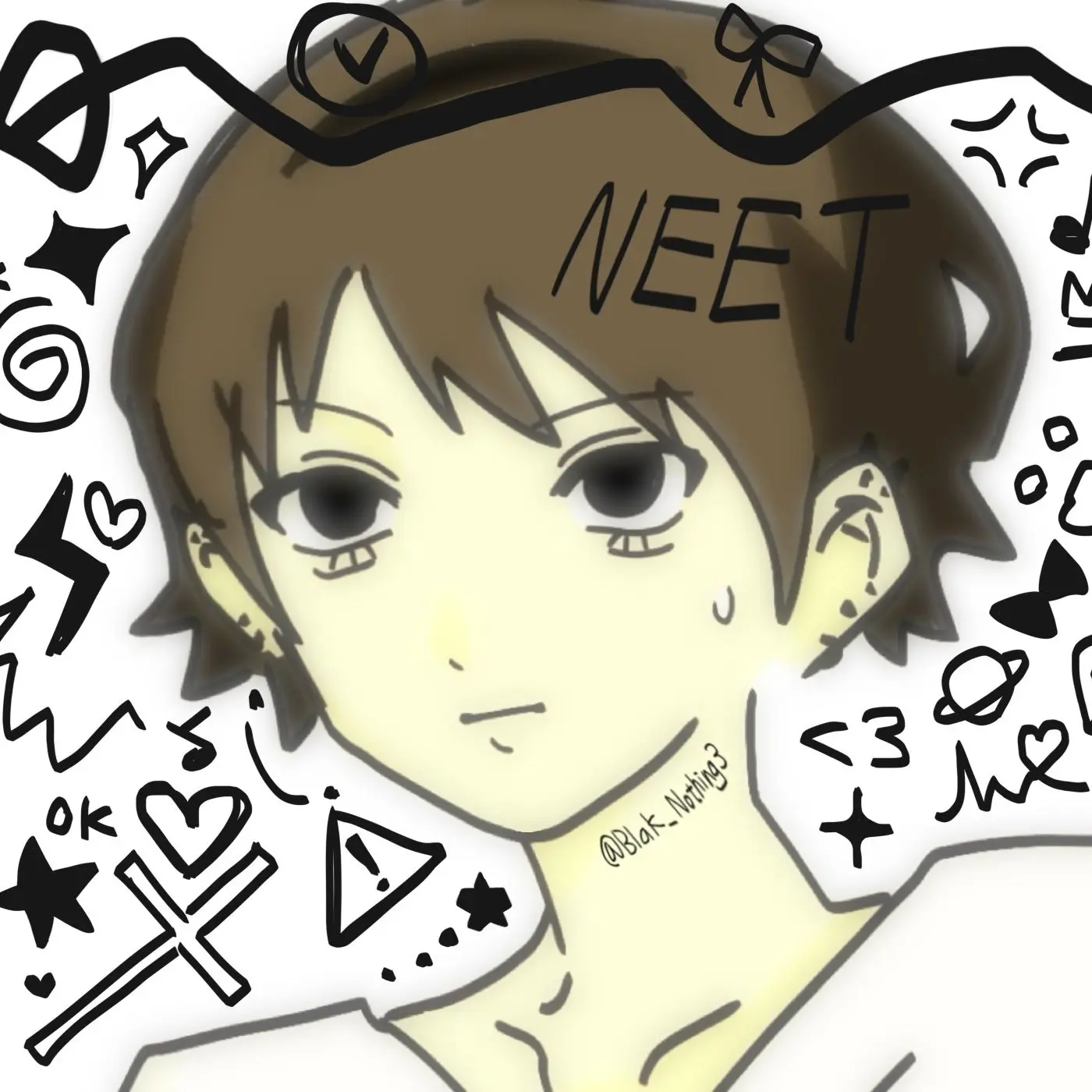 Blank_Nothing3의 Get a Job Trashy NEET