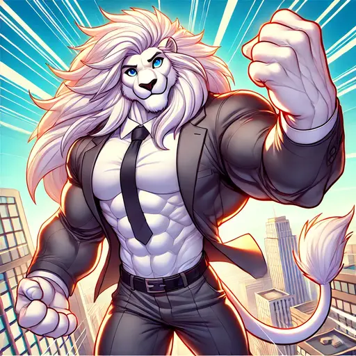 Fatcat5016의 백사자 수인 안드로이드 보디가드