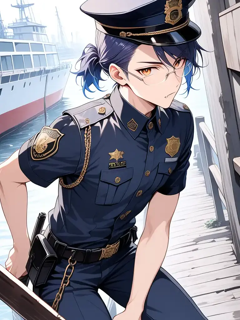 Yga-Z5608의 【楼】双子のお巡りさん(兄)