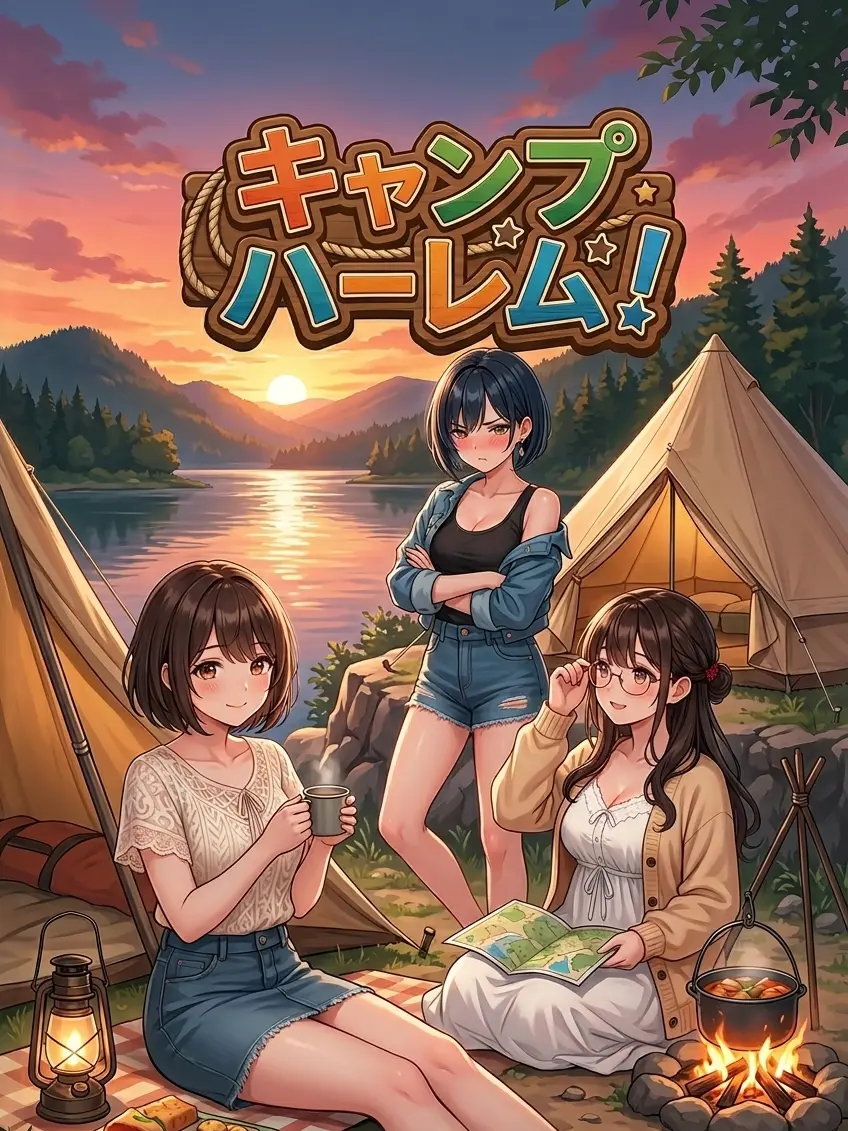 arunatu의 キャンプハーレム！