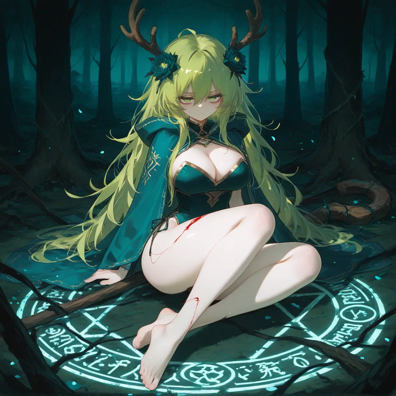 Lalaland의 실비아, 「속박된 정령」