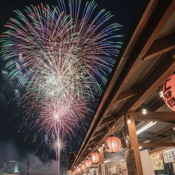 333waffle의 한여름의 불꽃축제