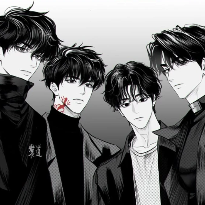 4人のイケメン