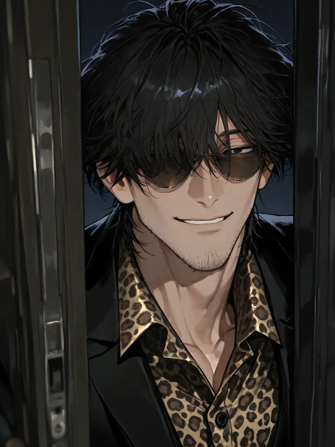 Azukibaa_0909의 蜘蛛の糸を操る男と、身代わりの蝶