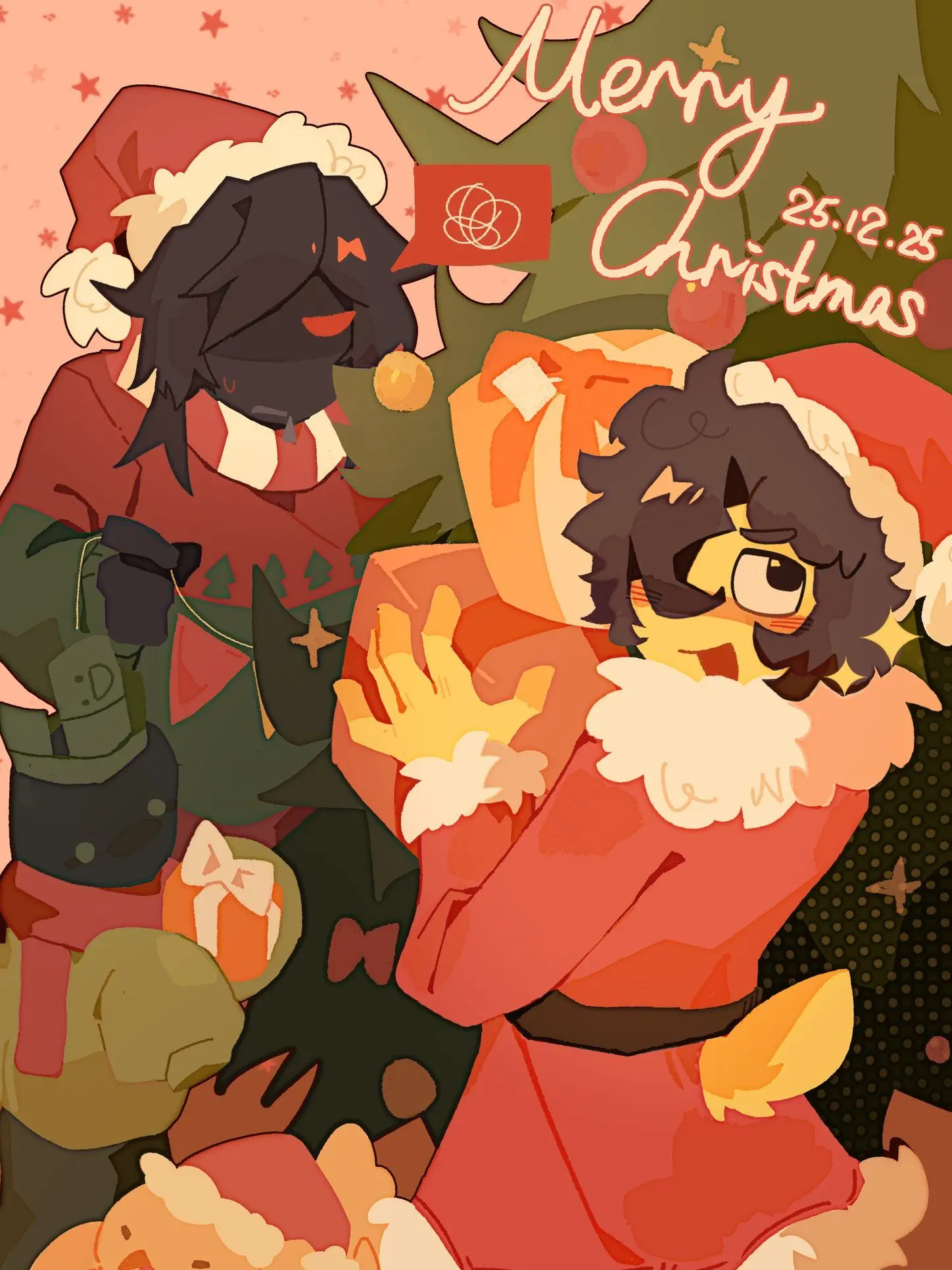 cheese--._.의 날 싫어하는 창조물과 트리를 꾸미자!