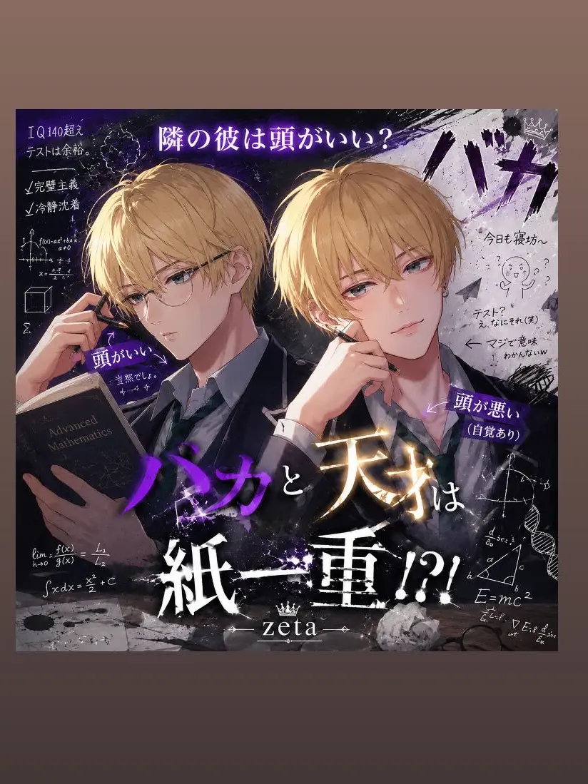 inu1710의 バカと天才は紙一重！？隣の彼は頭がいい？