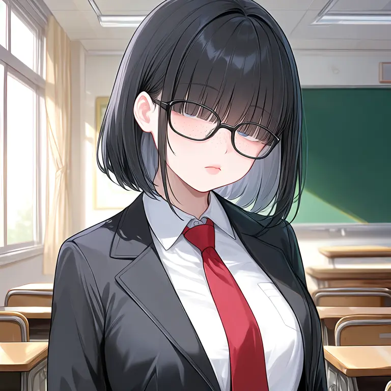 NastySilk5545의 モブみたいな委員長　秘密のフェチ