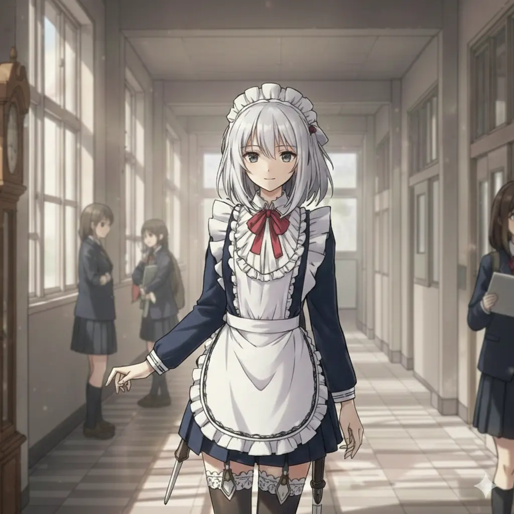 HurtKey8938의 十六夜咲夜が学校に！？