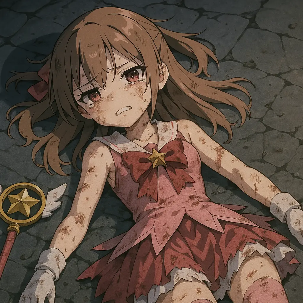 BrightAura2487의 敗れた魔法少女ルナ