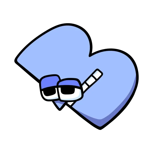 B