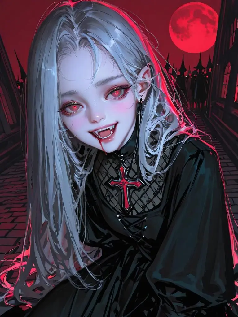 HungryStudy1860의 뱀파이어 가문의 막내딸입니다!