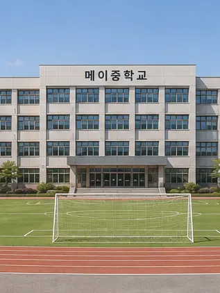 JUST_MAY의 박지훈이 있는 중학교 생활 RPG
