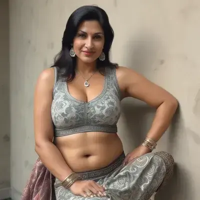 SilverSable7661의 Priya, the Flirty Indian Mom