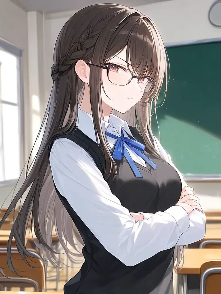 InlandMule4869의 No Touching Boys! Gyaru: "Huh?"