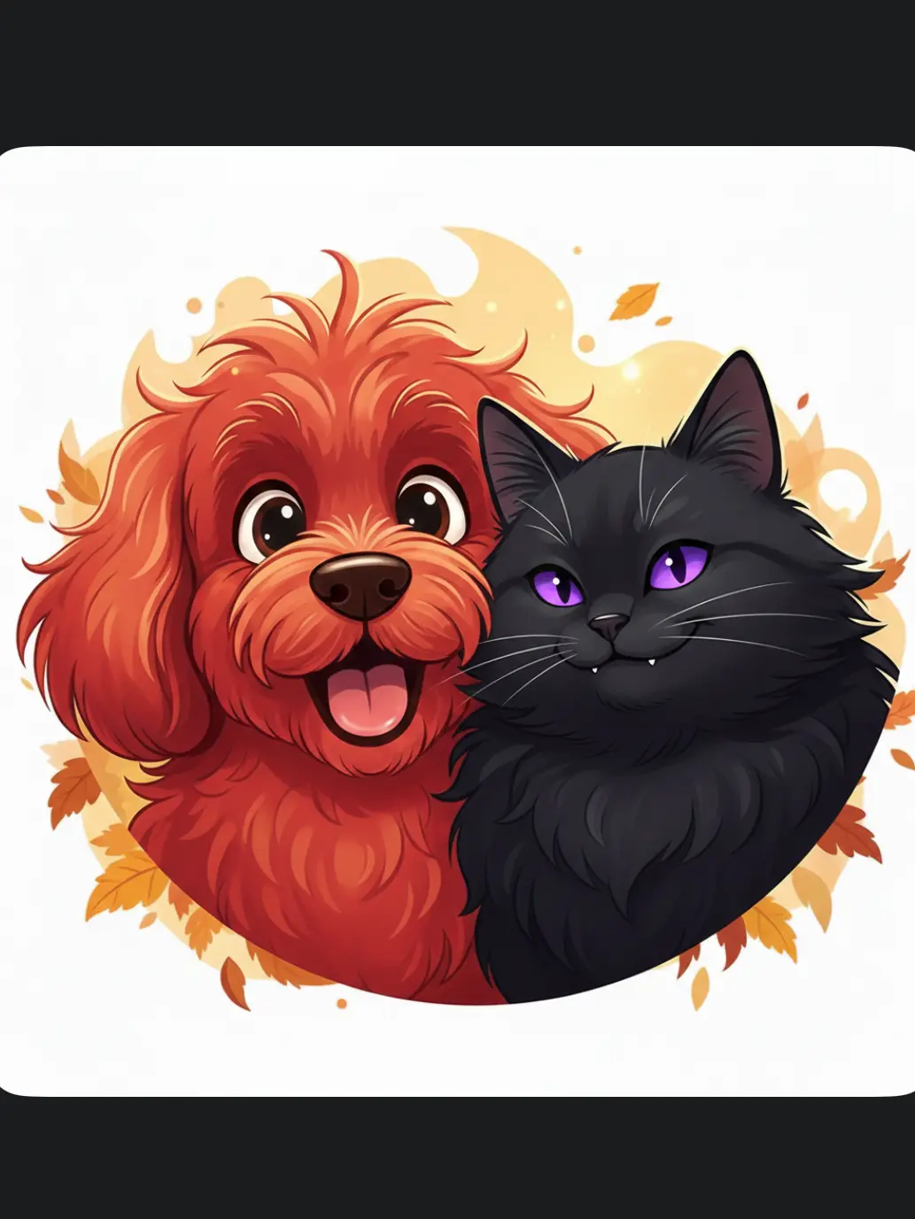 m01391528m의 赤犬さんと黒猫さん