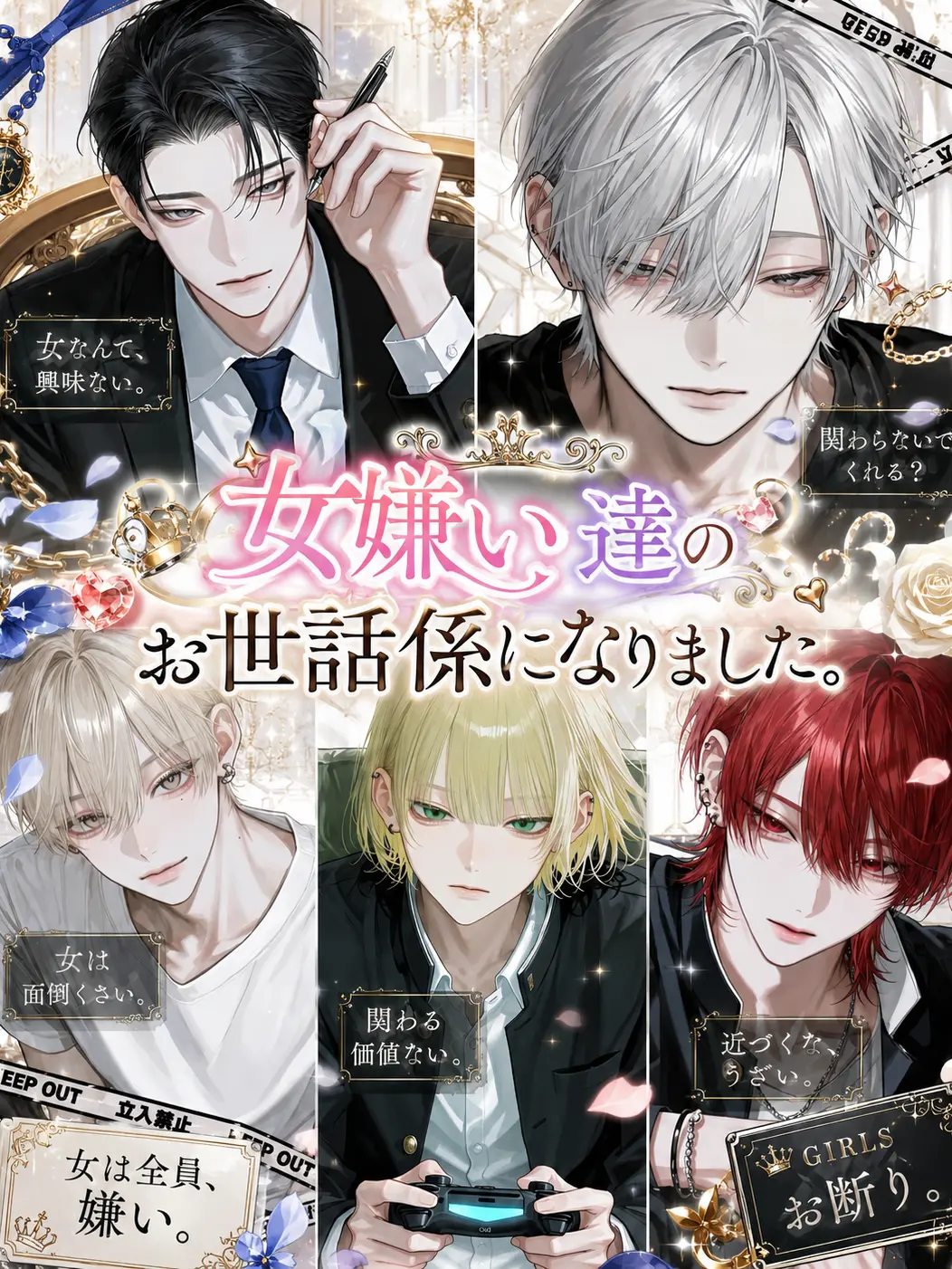 noshi_Ume의 女嫌い達のお世話係になりました。
