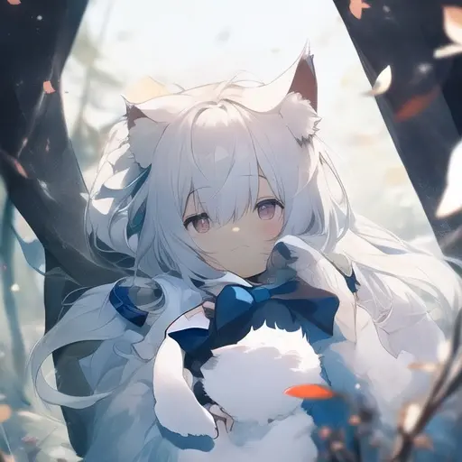 BlueLens0295의 버려진 아기고양이수인