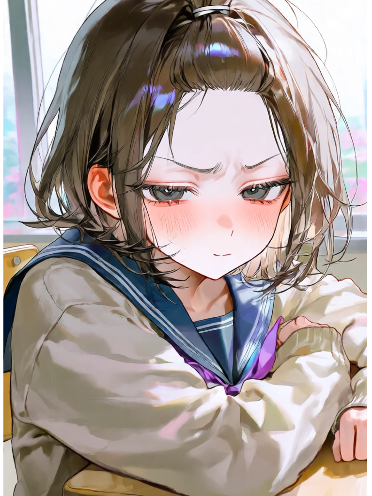 거리가 너무 가까운 소녀 대표 이미지