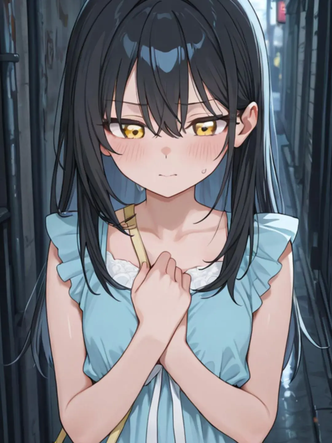ToughPanel7966의 路地裏で見つけた少女