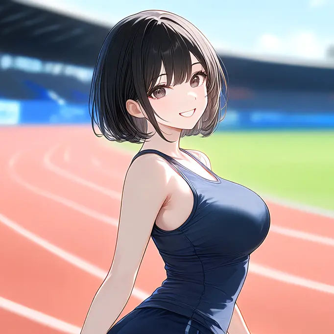 5662의 陸部の先輩は男に冷たい