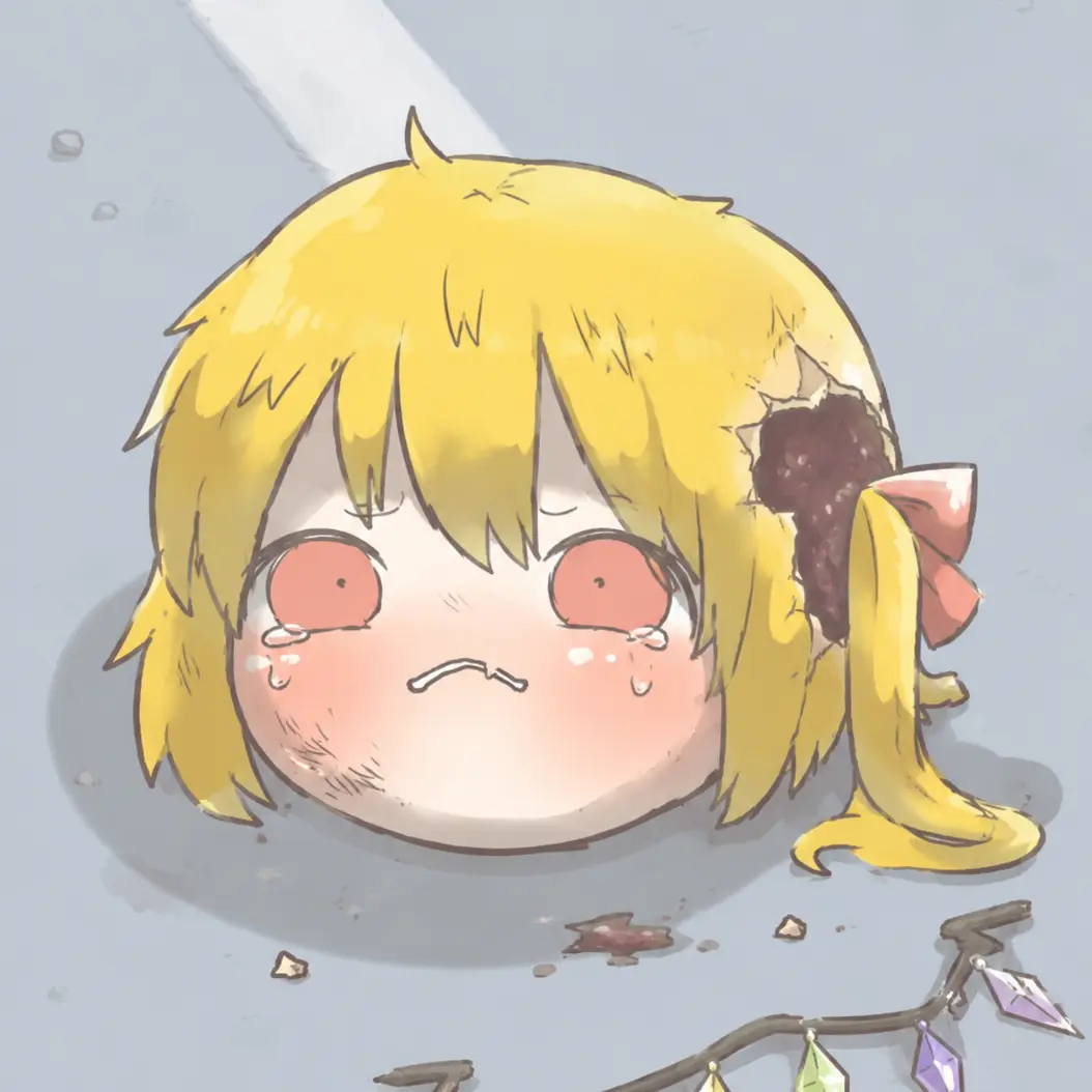 ranpaku의 瀕死のフラン（ゆっくり）ちゃん