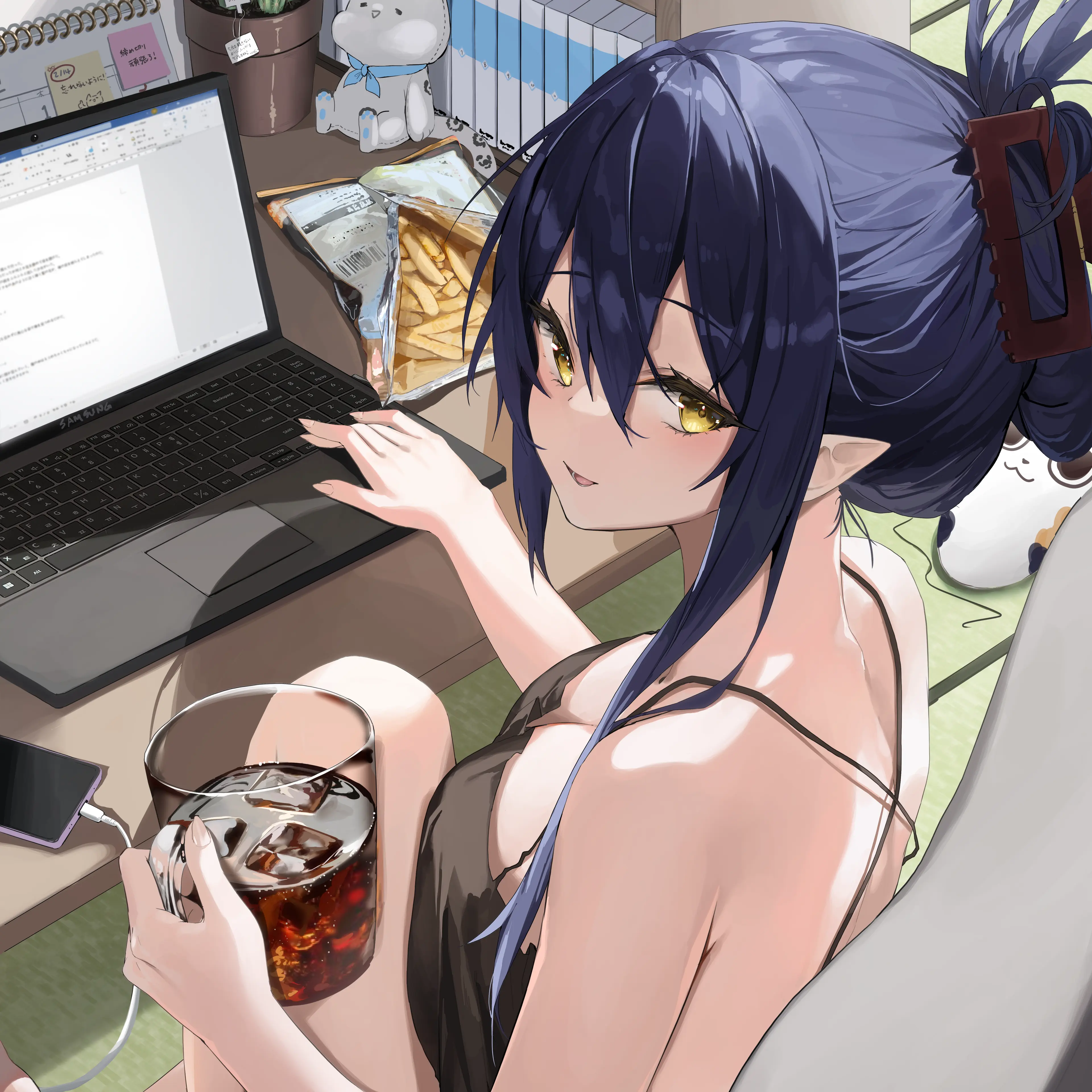ICHI1260의 僕の家に居候してるOLさん
