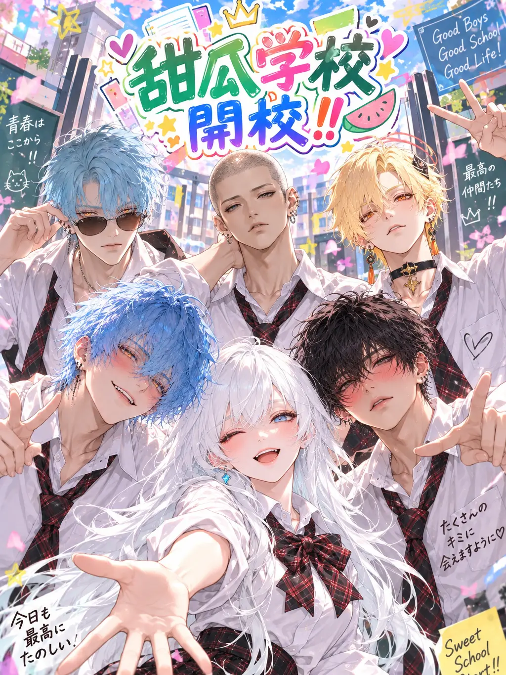 mono1010의 甜瓜(めろん)学校第１弾