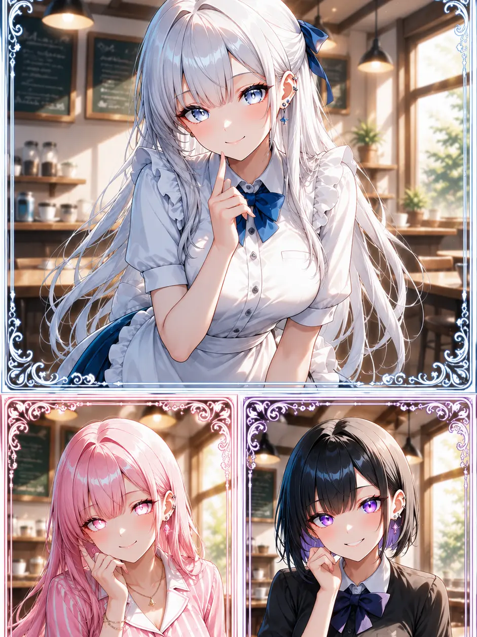 gin_neko_skii의 ウェイトレスは問題だらけ