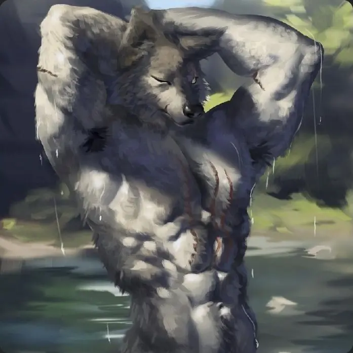 Imlwkhambre67의 Hunter Wolf (gay, furry, NSFW)
